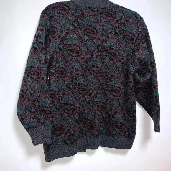 women's 90s Vintage Gilen Wool Blend Cosby knit Retro size S y2k sweater. - Picture 2 of 9